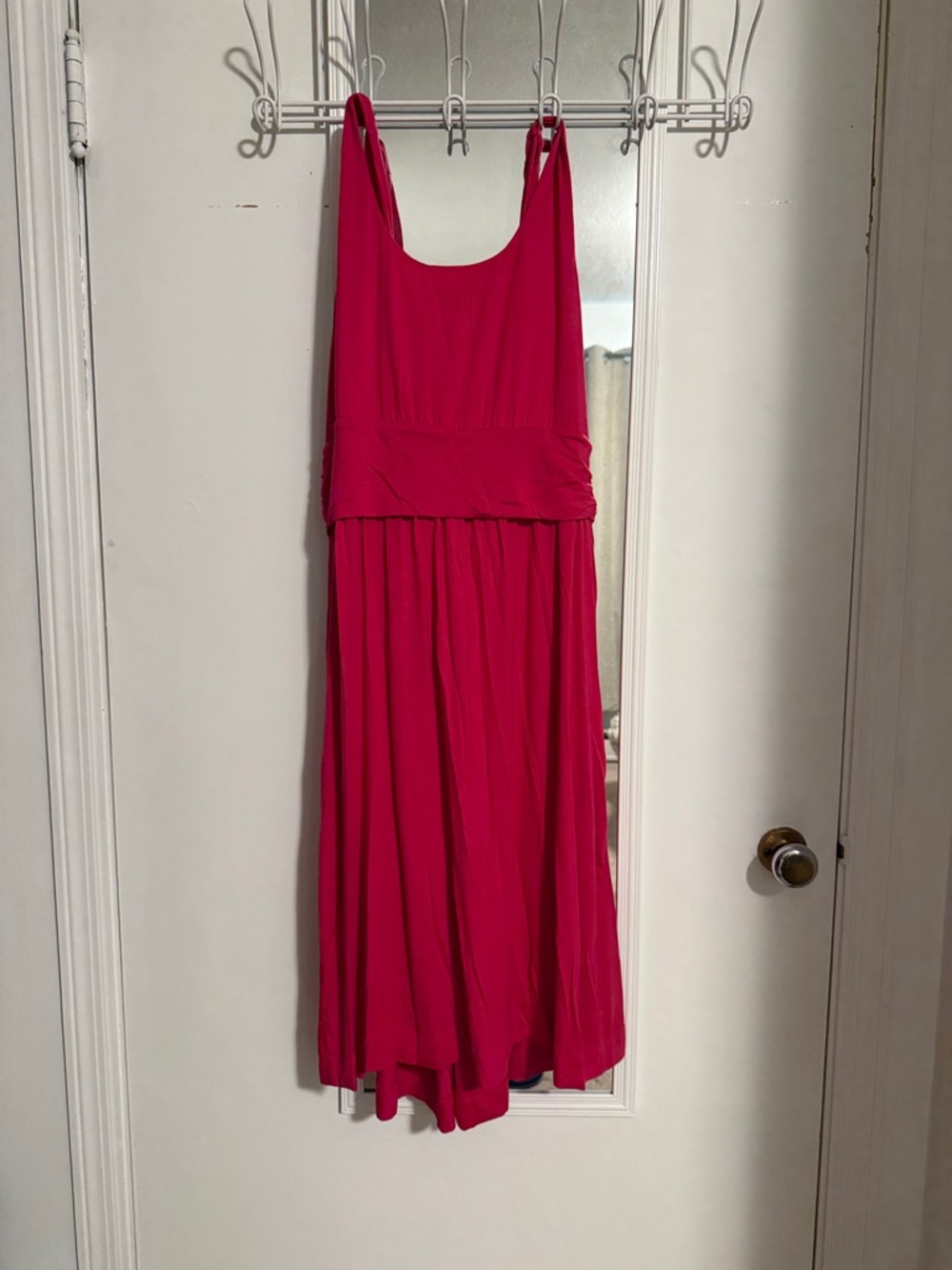 Soma Fuchsia Pink Sleeveless Knot-Front Maxi Dress - Picture 2 of 2